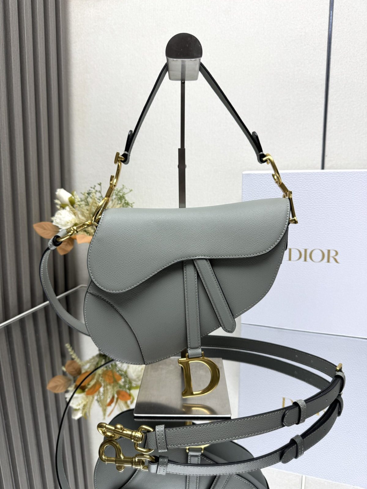 Dior CD Saddle Classic Saddle Bag