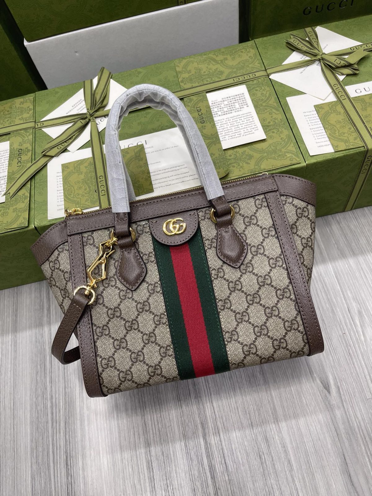 Gucci Ophidia Series Bag W24×H20.5×D10.5cm