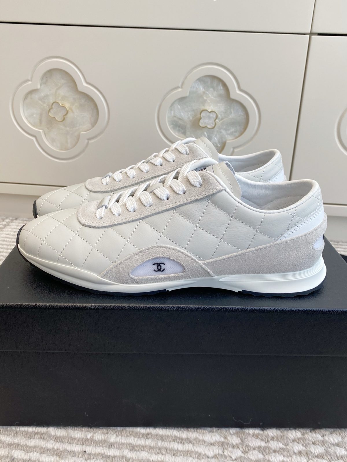 Chanel German Style Tennis Sneakers