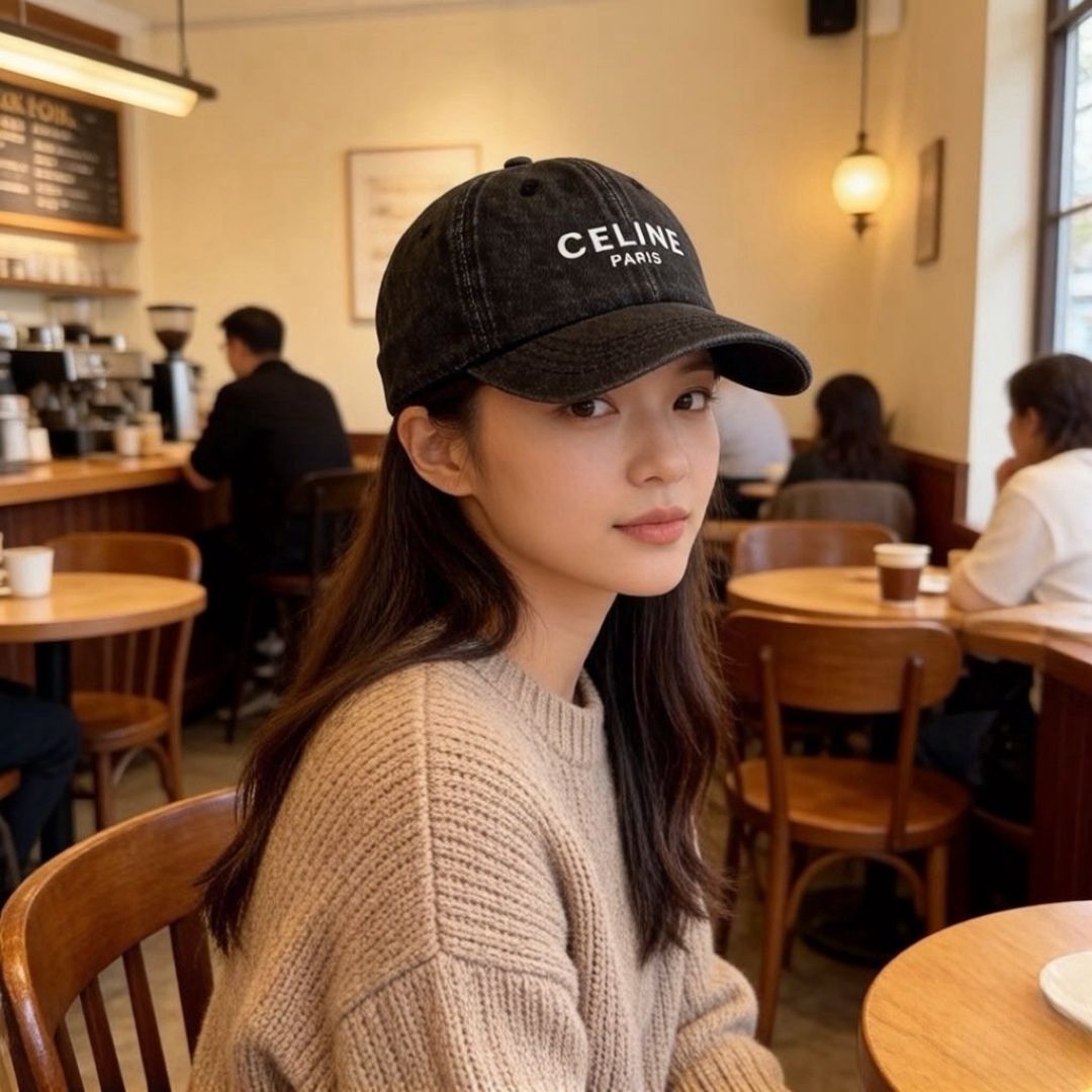 Celine Sun Visor Baseball Cap