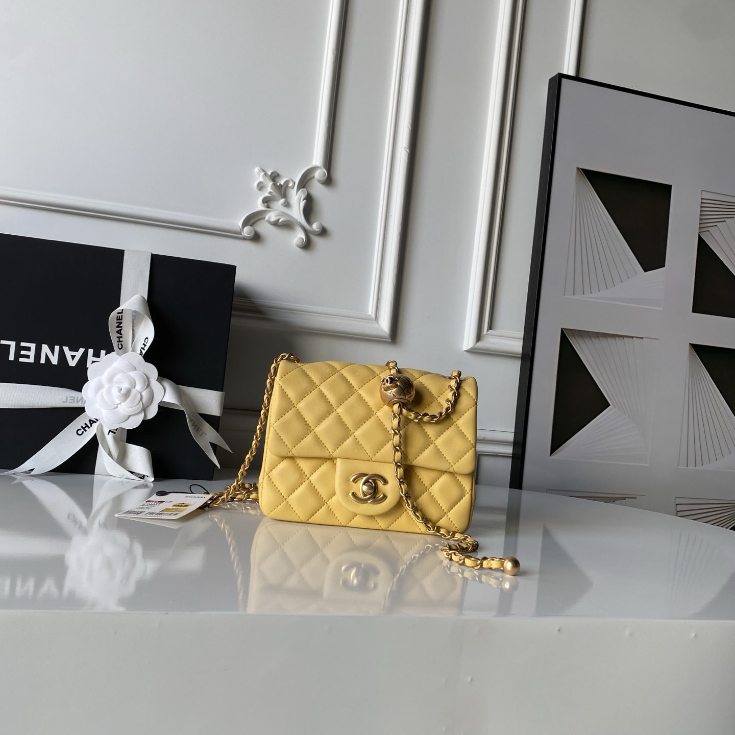 Chanel CF Mini Gold Ball AS1786 bag