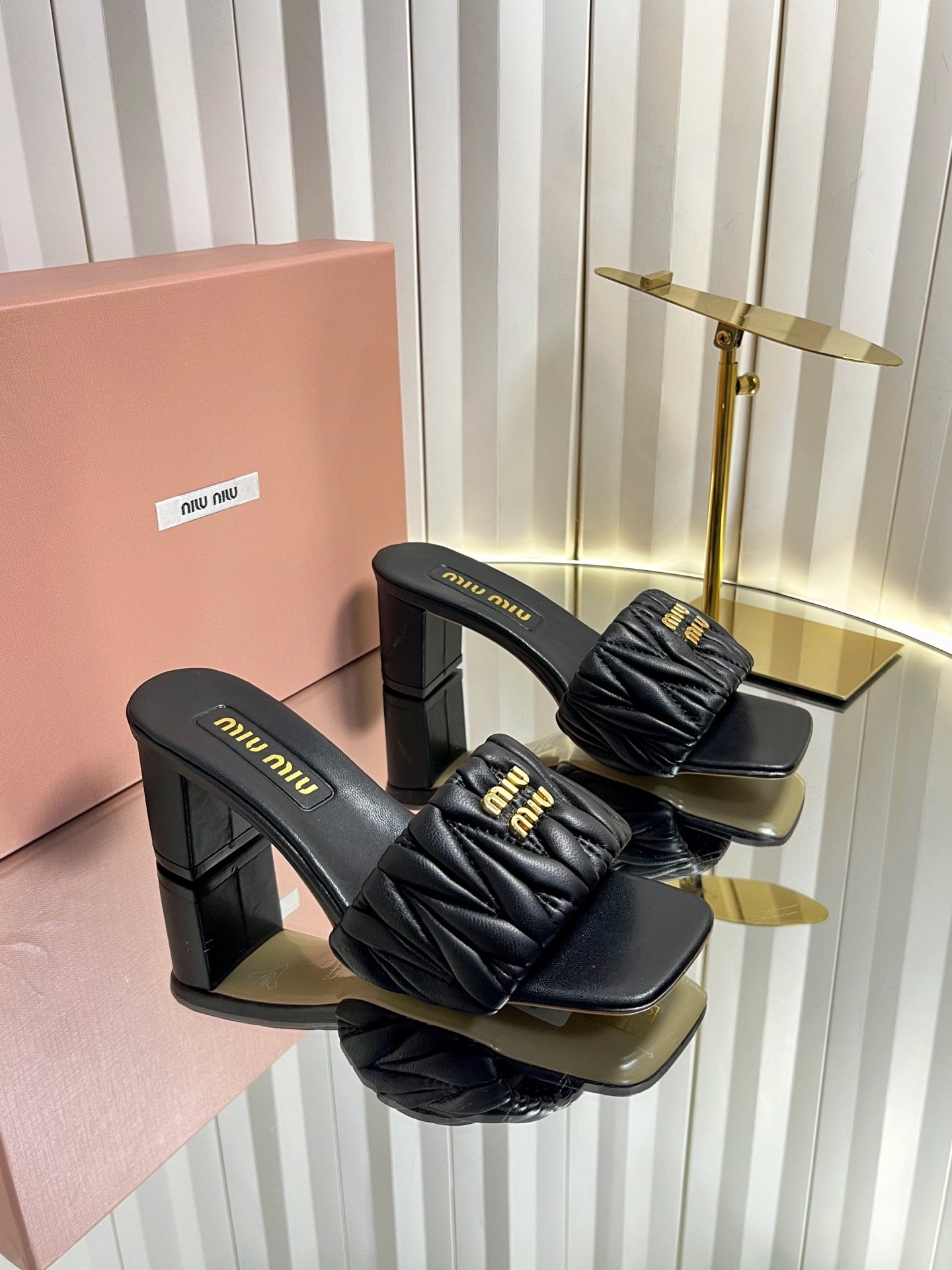 Miu Miu Women Heeled Slippers