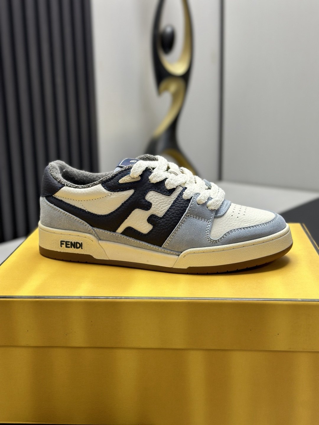 Fendi Match Runway Capsule Collection Couple Low-Top Sneakers