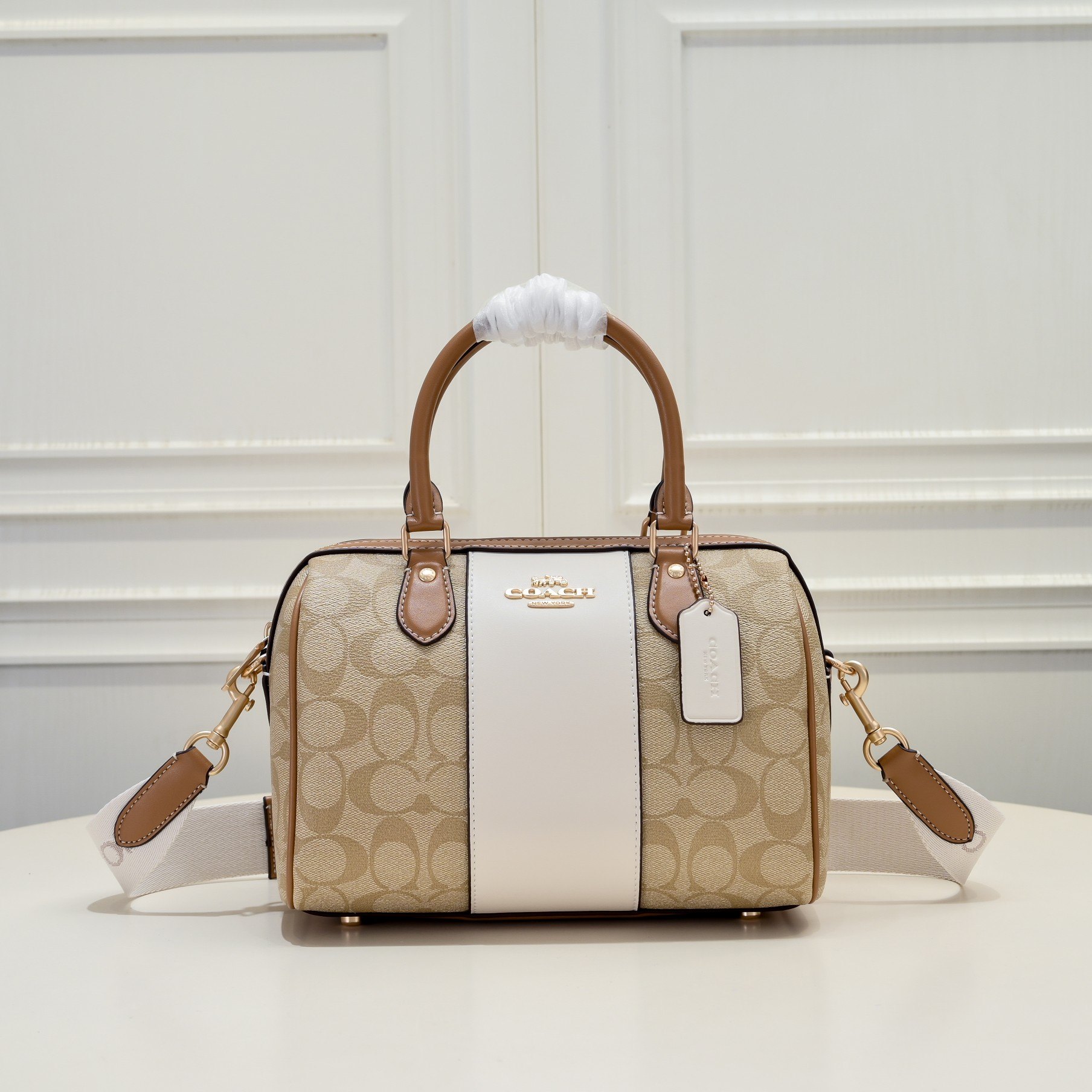 Coach Rowan Medium Boston Bucket Bag CR122