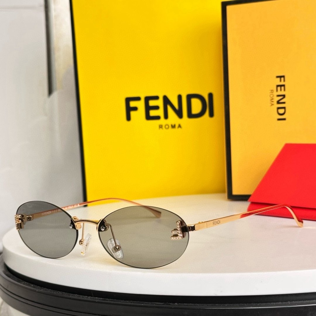 Fendi Double FF Logo Eyeglasses