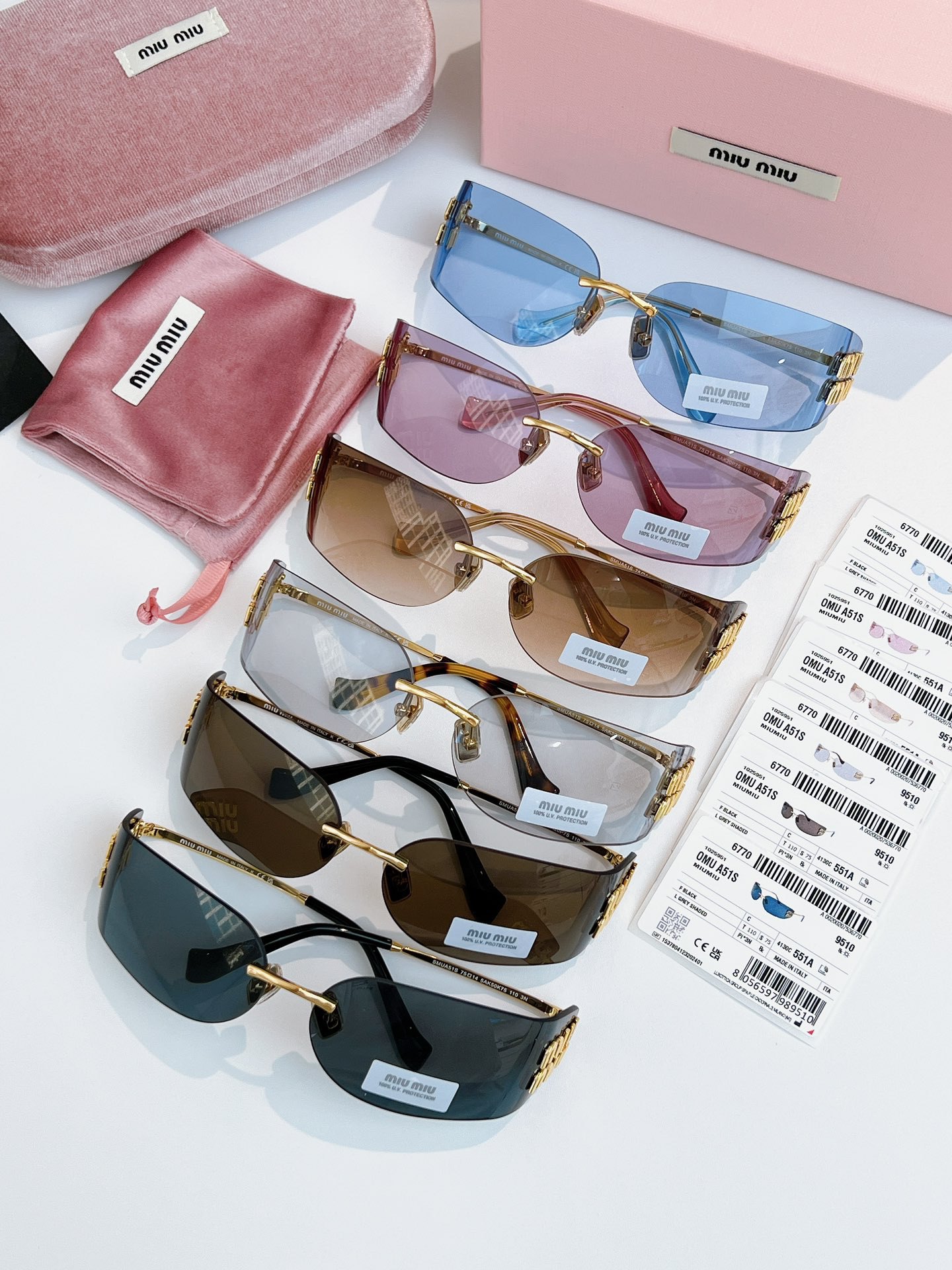 Miu Miu SMUA51S Women's Sunglasses