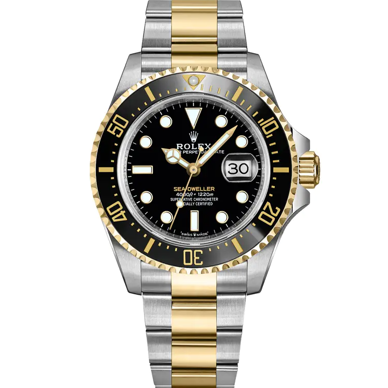 Rolex Sea Dweller Gold Oystersteel Diving Watch M126603 0001