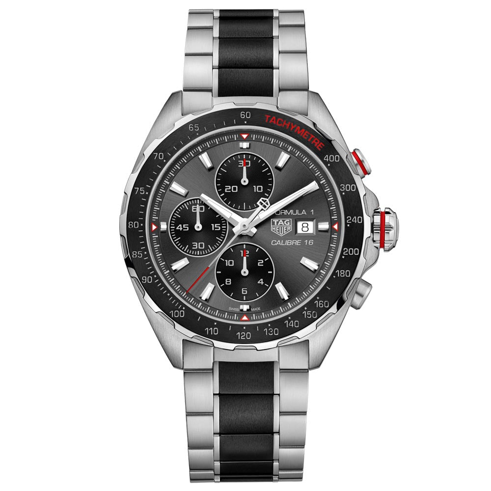 TAG Heuer Formula 1 44mm Grey Dial Gents Automatic Watch CAZ2012 BA0970