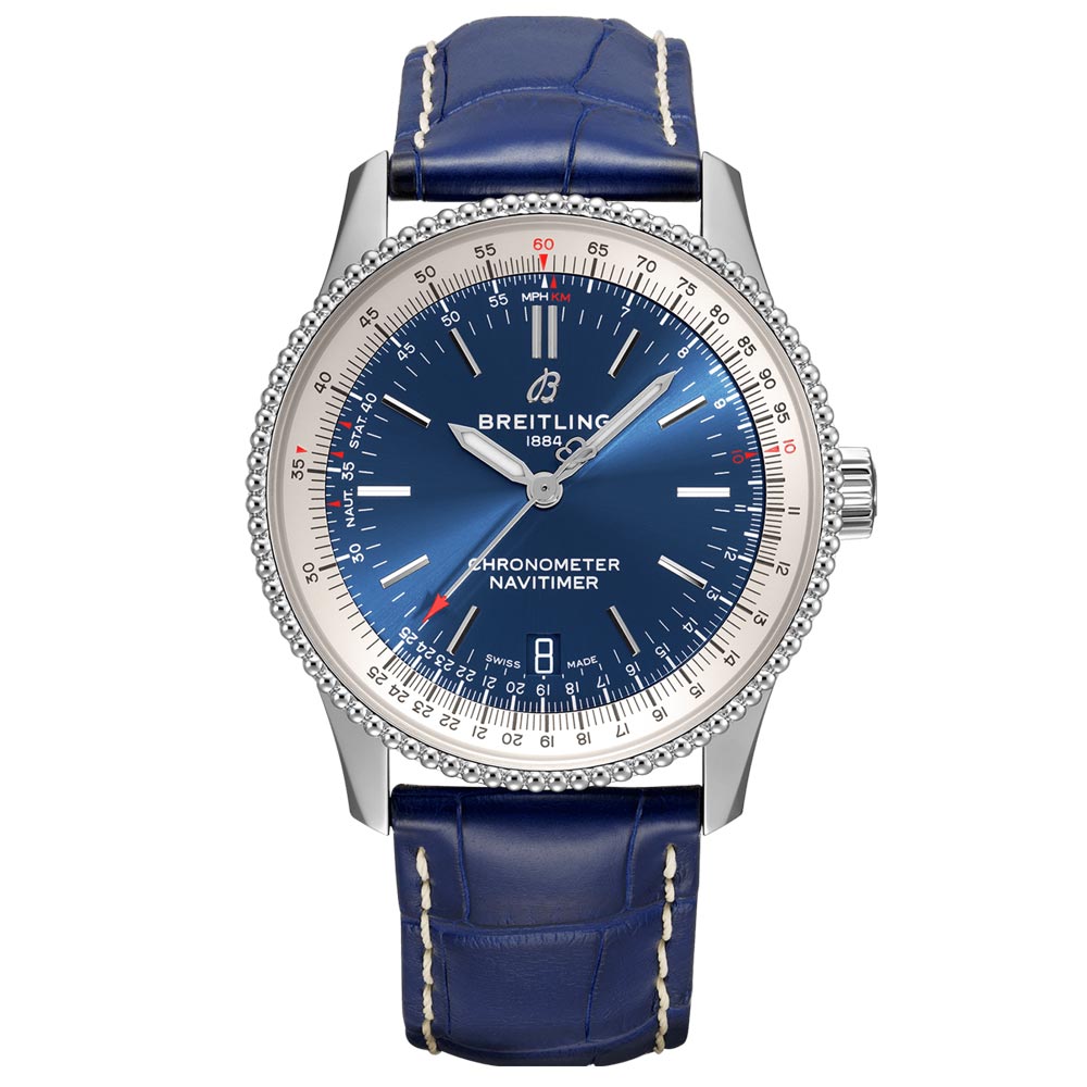 Breitling Navitimer 38mm Blue Dial Automatic Watch A17325211C1P1