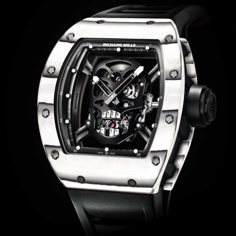 Richard Mille RM52 01 White Skull