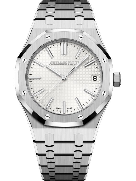 Audemars Piguet ROYAL OAK SELFWINDING 50TH ANNIVERSARY White Dial
