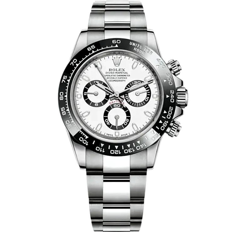 Rolex Cosmograph Daytona 126500LN Black White Dial 40mm