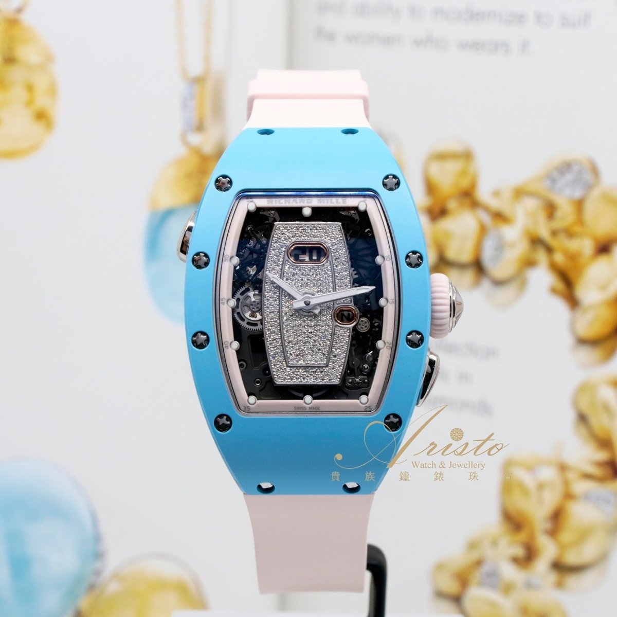 Richard Mille RM037 WG Blue Ceramic