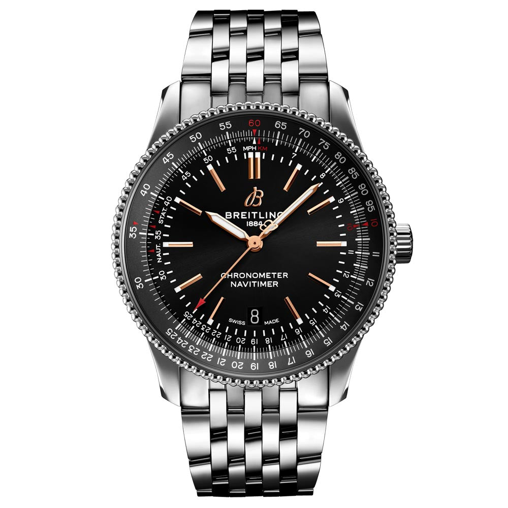 Breitling Navitimer 41mm Black Dial Automatic Gents Watch A17326241B1A1