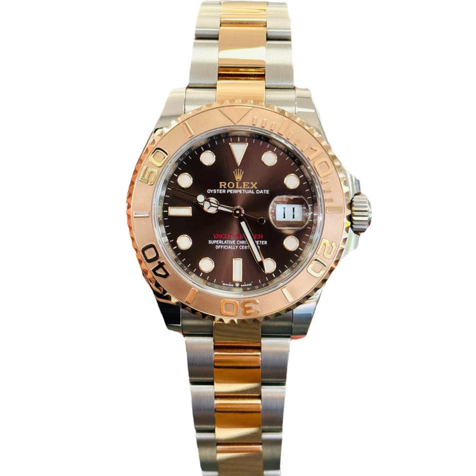 Rolex Yacht Master 40 Gold Steel Watch 126621 0002