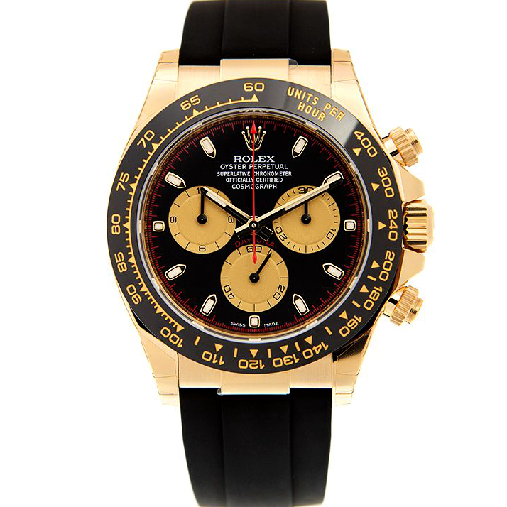 Rolex Discontinued Daytona 116518 18k Yellow Gold