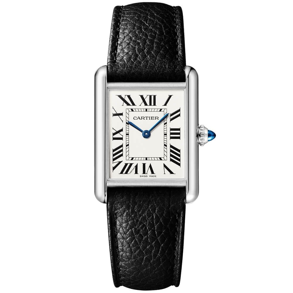 Cartier Tank Must Large Leather Strap Watch