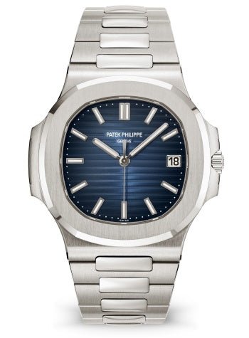 Patek Philippe Nautilus Blue Dial White Gold 58111G 001