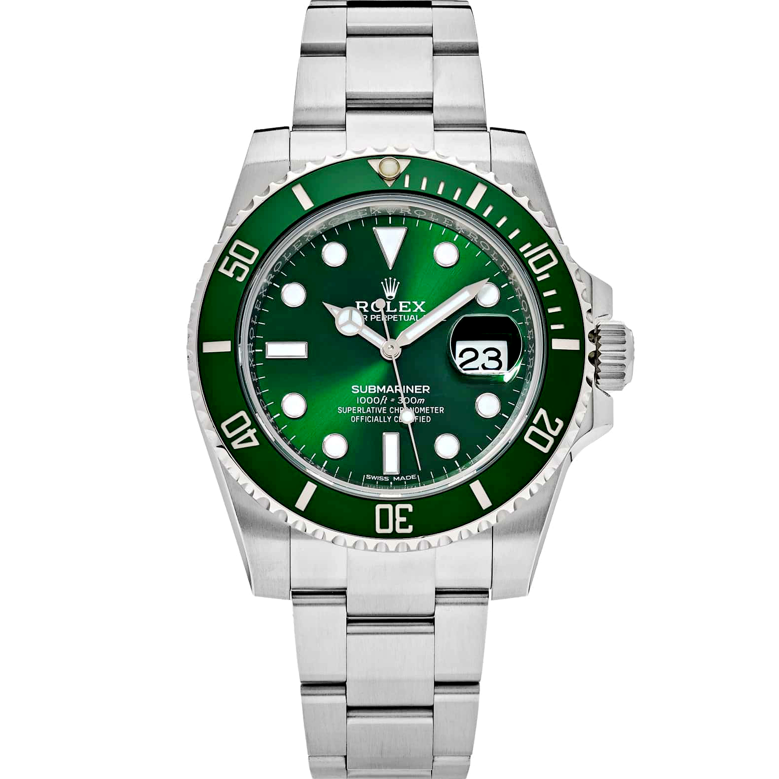 Rolex Submariner Date 41mm 116610LV Hulk