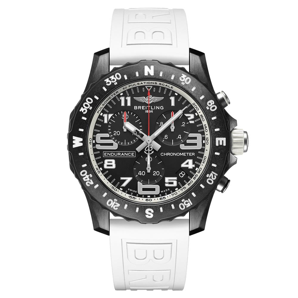 Breitling Endurance Pro 44mm Black Dial Breitlight Quartz Gents Watch X82310A71B1S1
