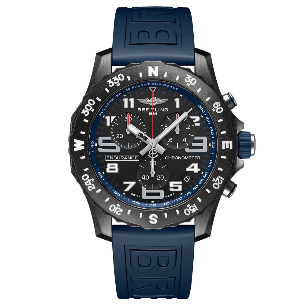 Breitling Endurance Pro 44mm Black Dial Breitlight Quartz Gents Watch X82310D51B1S1