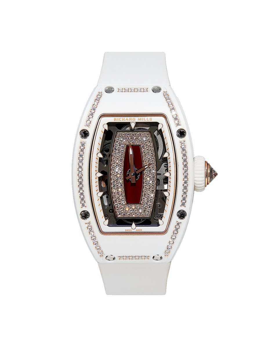 Richard Mille RM07 01 White Ceramic One Row Jasper