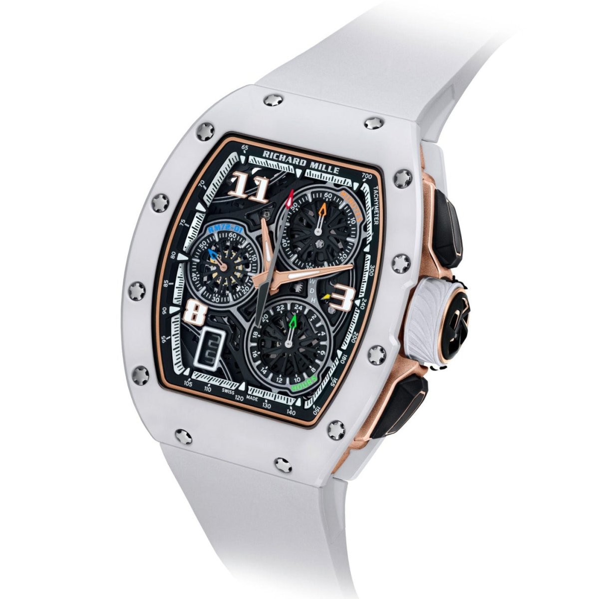 Richard Mille RM72 01 White Ceramic