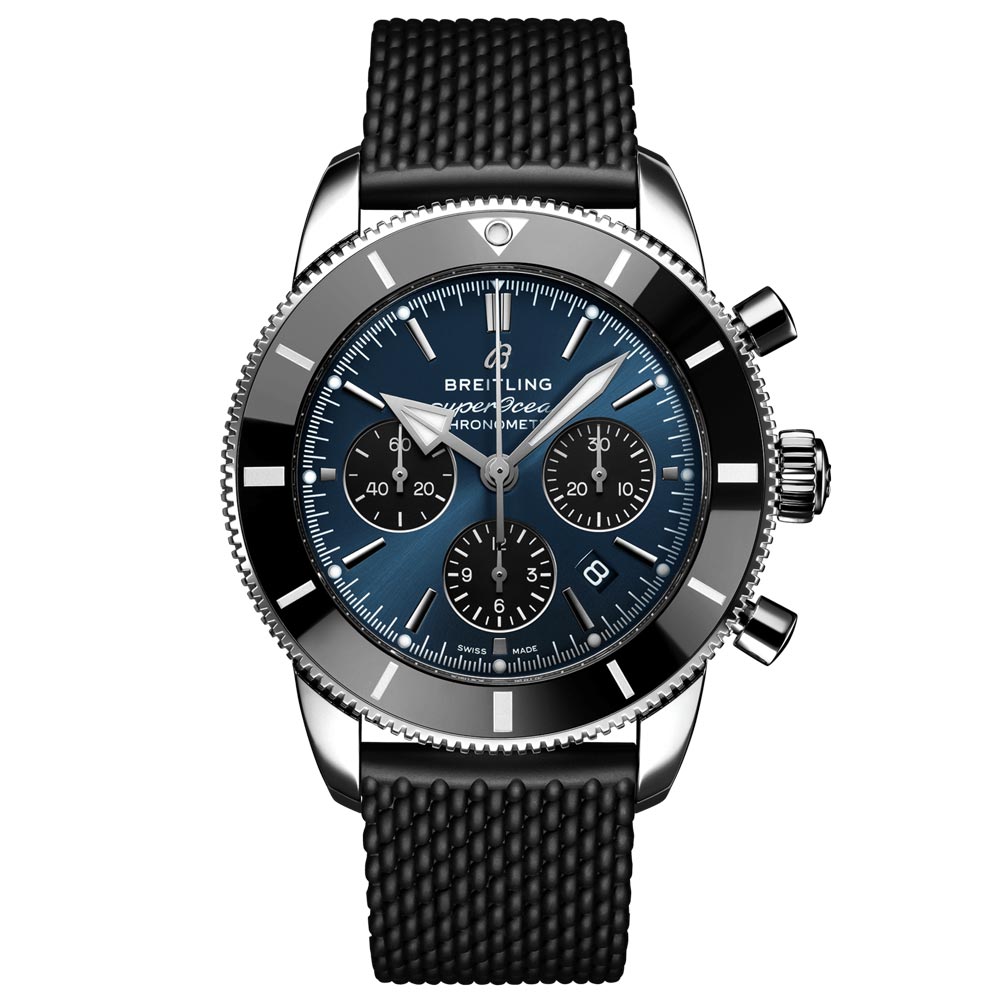 Breitling Superocean Heritage B01 Chronograph 44mm Blue Dial Automatic Gents Watch AB0162121C1S1