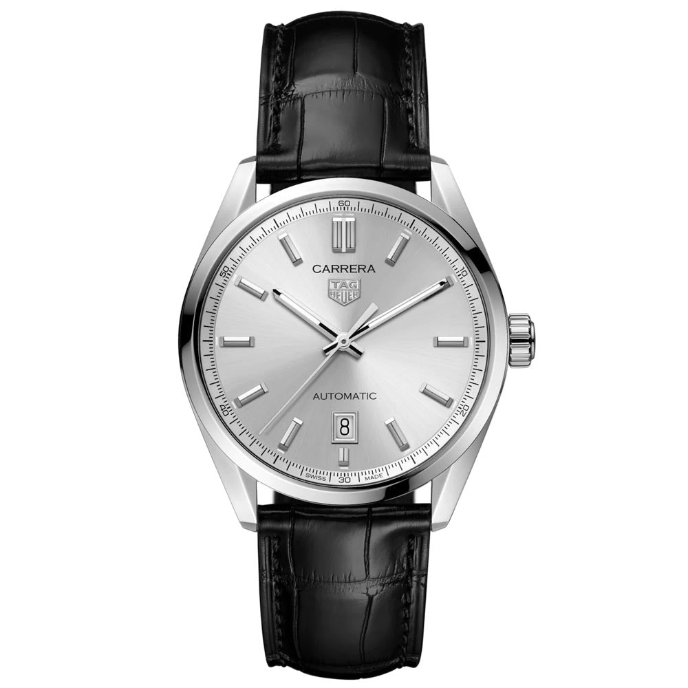 TAG Heuer Carrera 39mm Silver Dial Automatic Gents Watch WBN2111 FC6505