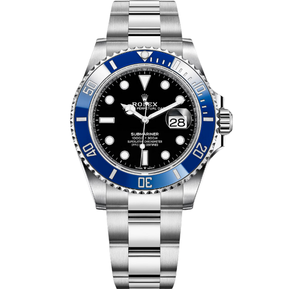 Rolex 126619LB Submariner Date White Gold Blue Bezel Watch