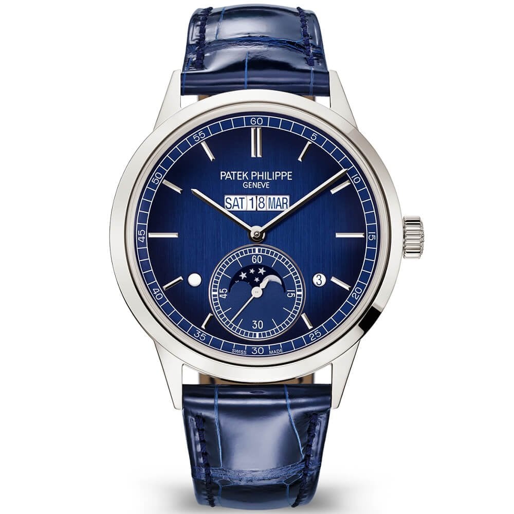 Patek Philippe Grand Complications 41mm Platinum Blue Gradient Dial Watch