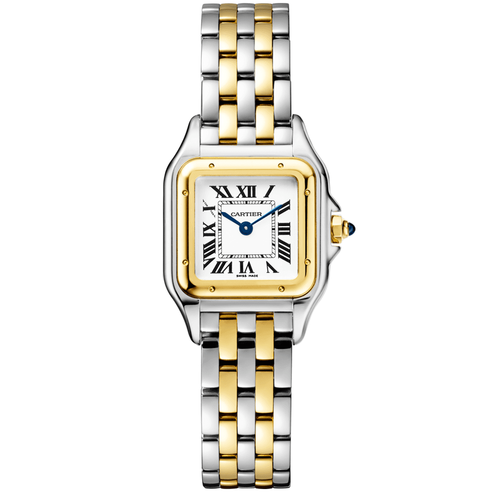 Panthere de Cartier Small 18ct Yellow Gold Steel Watch