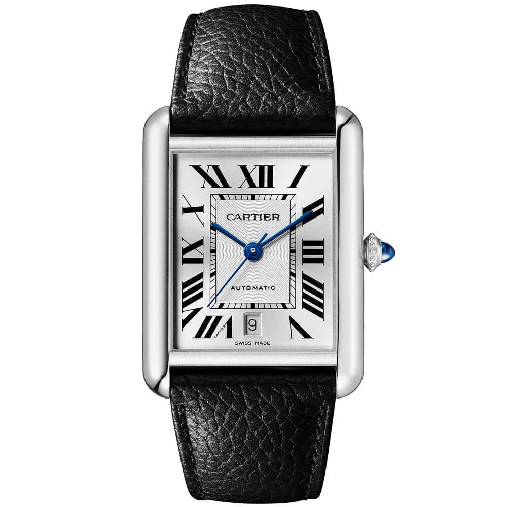 Cartier Tank Must Extra Large Automatic Strap Watch