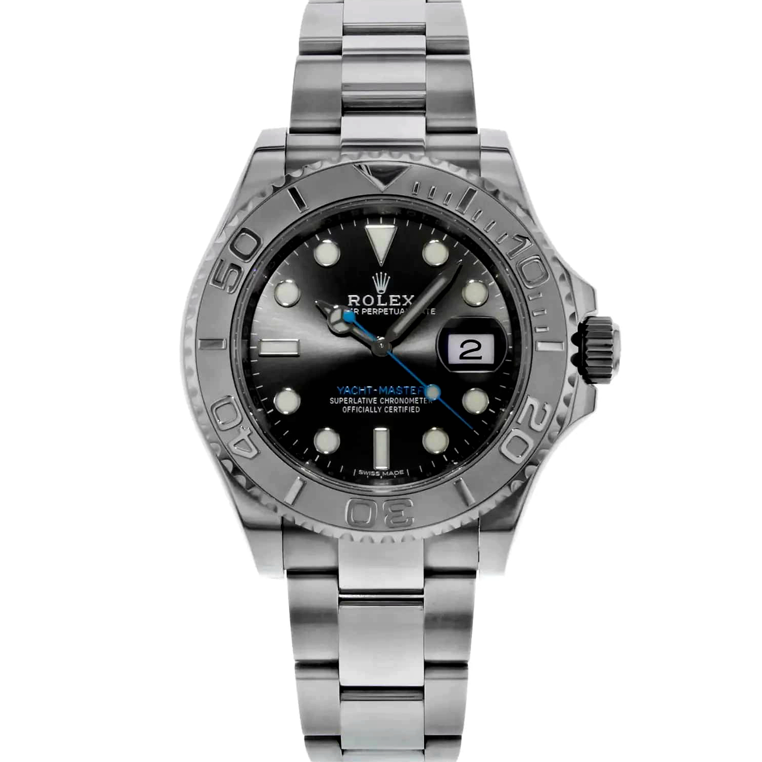 Rolex Yacht Master 116622 Steel 40mm Black Dial Automatic Watch