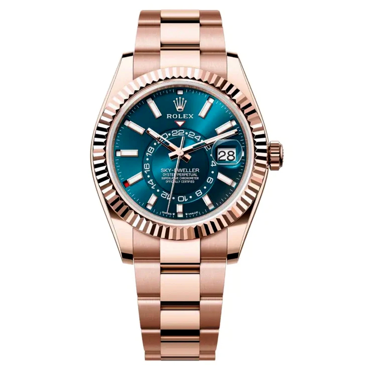 Rolex Sky Dweller Blue Dial 336935 Rolex Oyster Bracelet