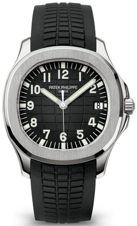 Patek Philippe Aquanaut Stainless Steel Black Embossed Dial Ref#5167A 001
