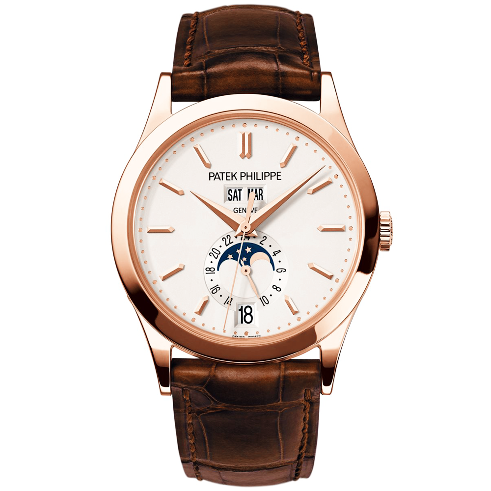 Patek Philippe Annual Calendar 38mm 18ct Rose Gold Men's Strap Watch