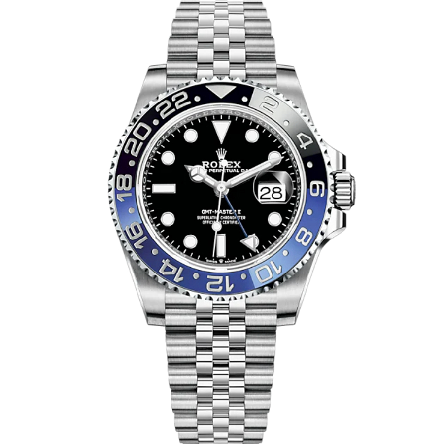 Rolex GMT Master II 40mm Stainless Steel m126710 Series Batman Pepsi