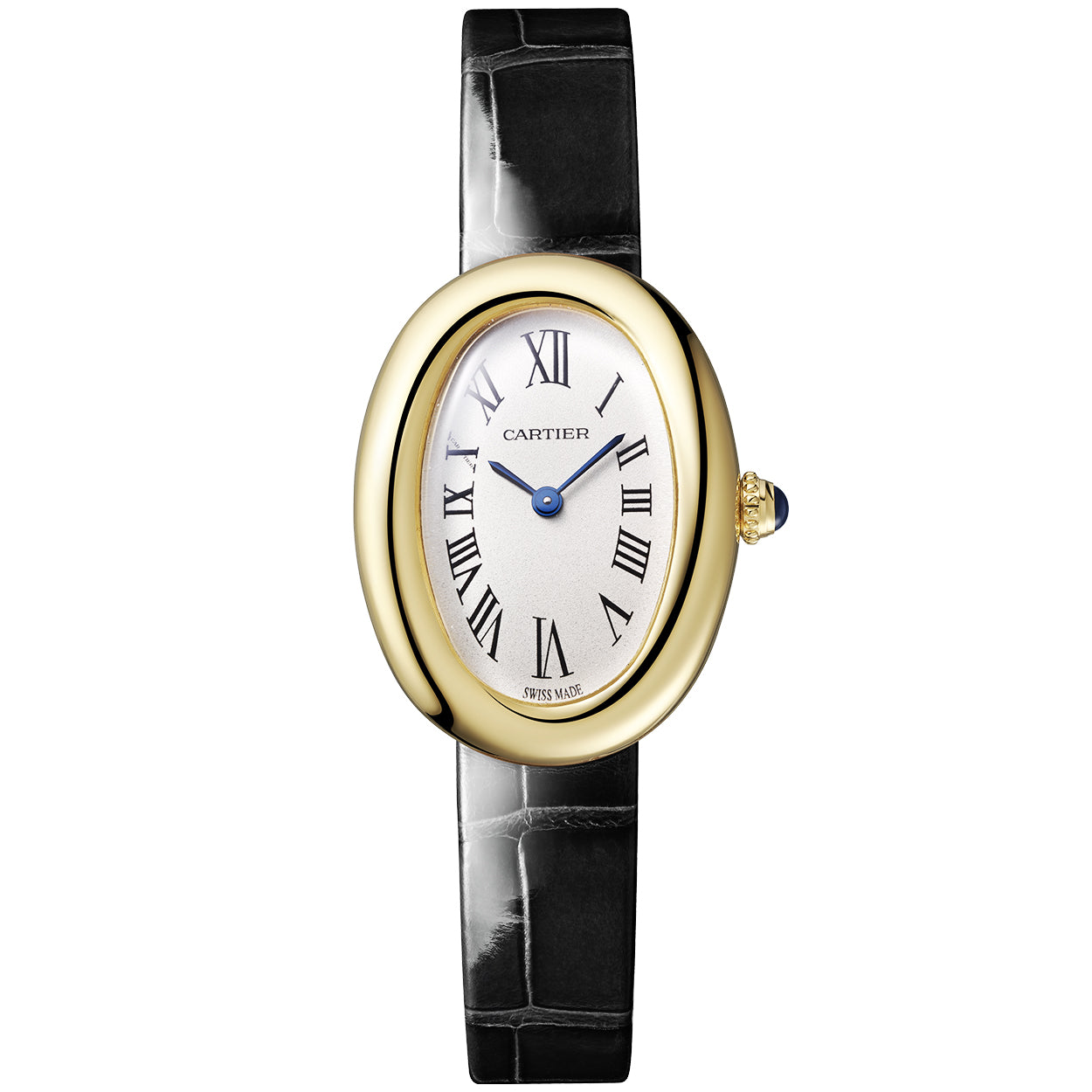 Cartier Montre Baignoire Small 18ct Yellow Gold Ladies Watch