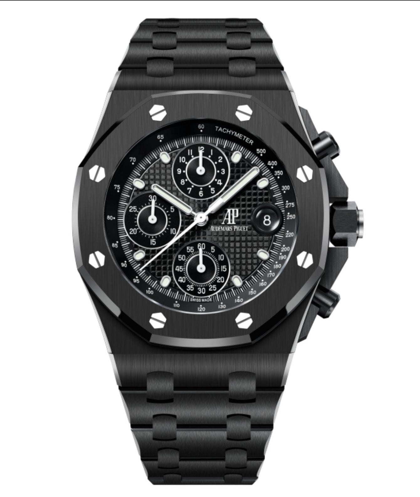 Audemars Piguet Royal Oak Offshore Chronograph Selfwinding Chronograph 42mm Black Dial Ceramic
