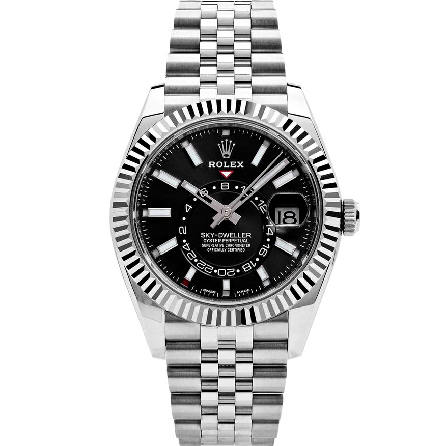 Rolex Sky Dweller Black Dial Oyster 42mm 326934 0002