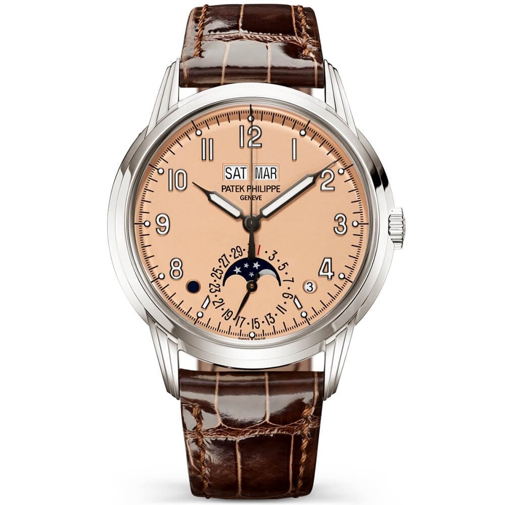 Patek Philippe Grand Complications 40mm Rose Gilt Dial Men's Perpetual Calendar Watch