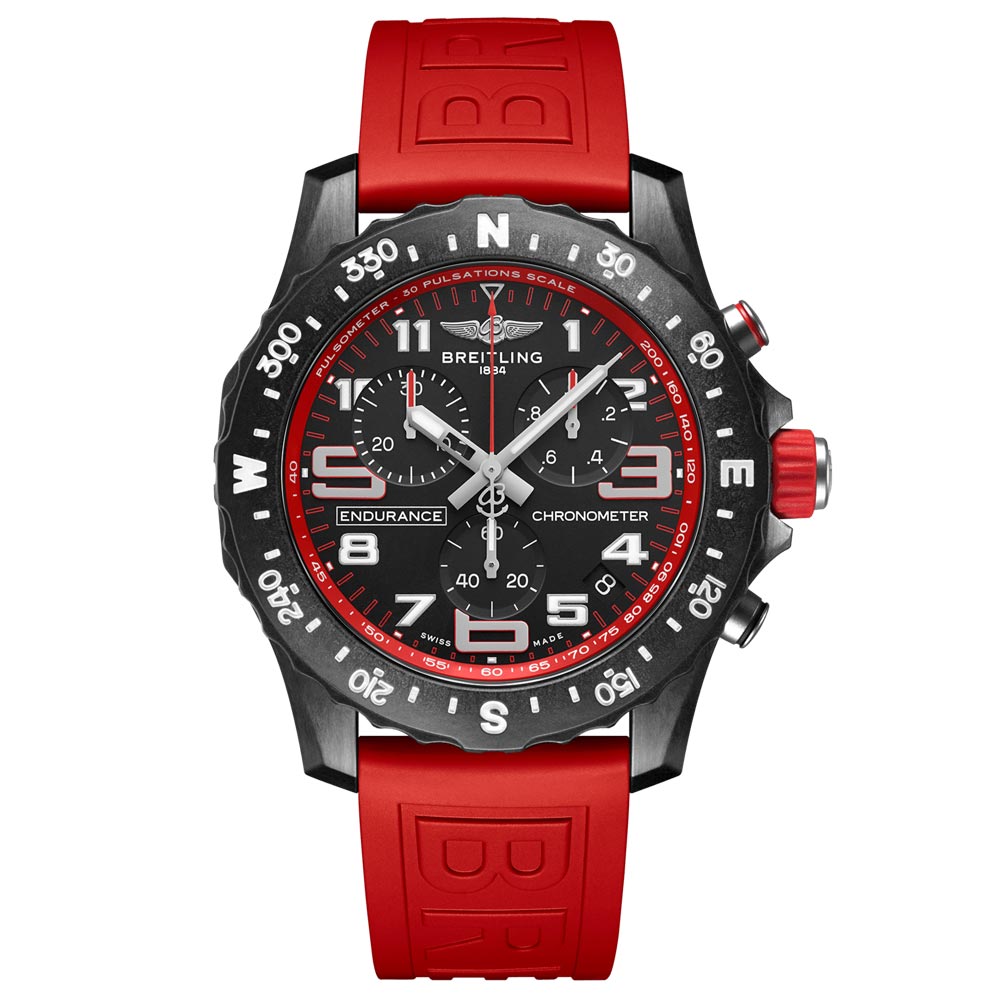 Breitling Endurance Pro 44mm Black Dial Breitlight Quartz Gents Watch X82310D91B1S1