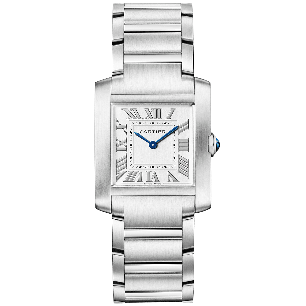 Cartier Tank Francaise Medium Steel Bracelet Watch