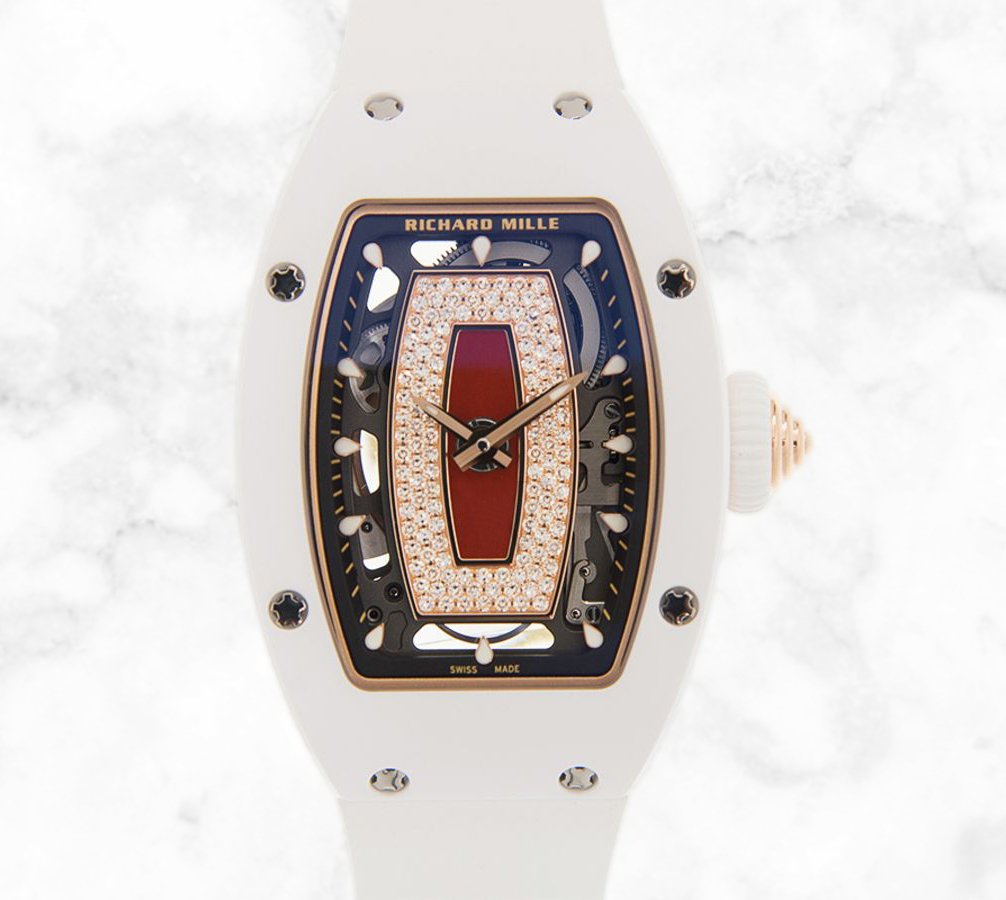 Richard Mille RM07 01 White Ceramic Jasper