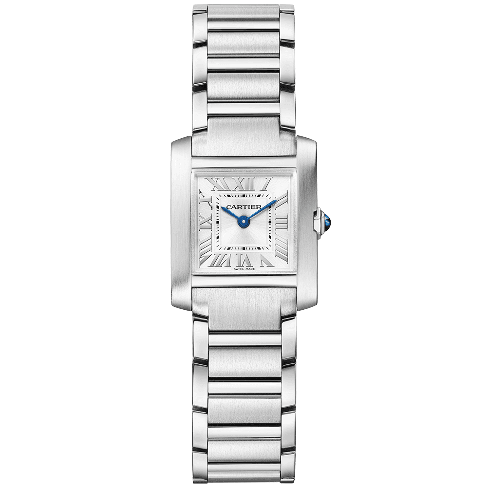 Cartier Tank Francaise Small Steel Ladies Bracelet Watch