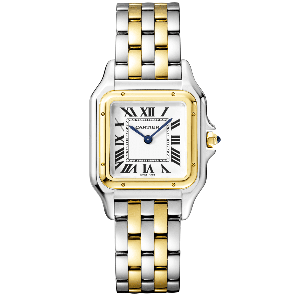 Panthere de Cartier Medium 18ct Yellow Gold Steel Watch