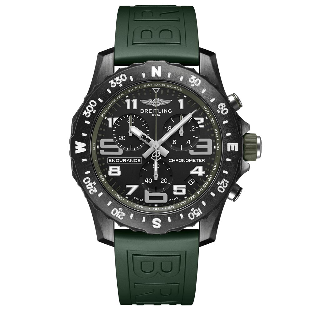 Breitling Endurance Pro 44mm Black Dial Breitlight Quartz Gents Watch X82310D31B1S1