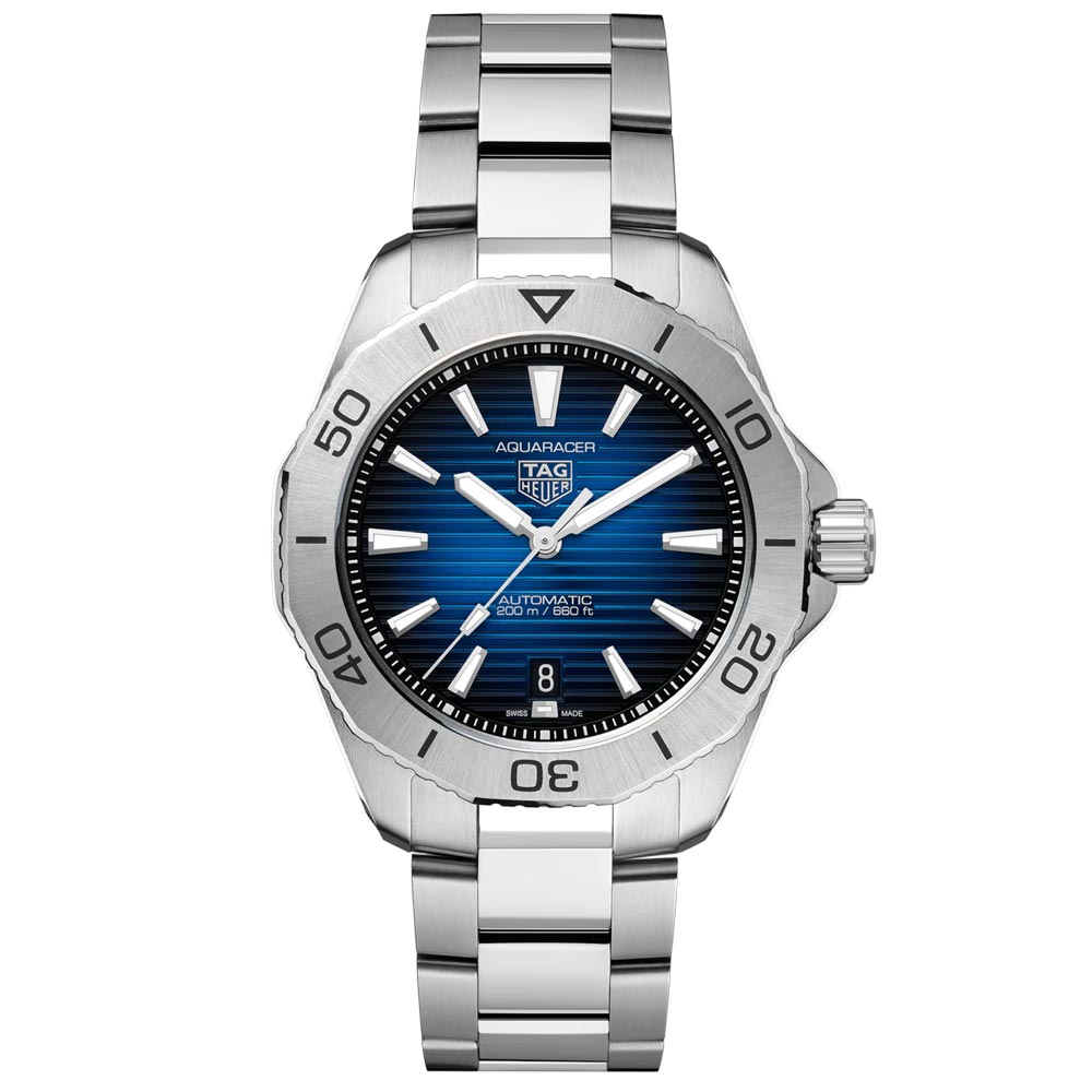 TAG Heuer Aquaracer Professional 200 Blue Dial 40mm Automatic Gents Watch WBP2111 BA0627