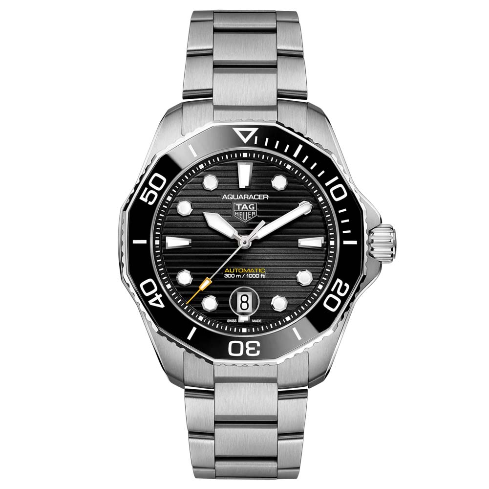 TAG Heuer Aquaracer Professional 300 43mm Black Dial Automatic Gents Watch WBP201A BA0632